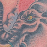 Tattoos - Traditional Elephant - 109808